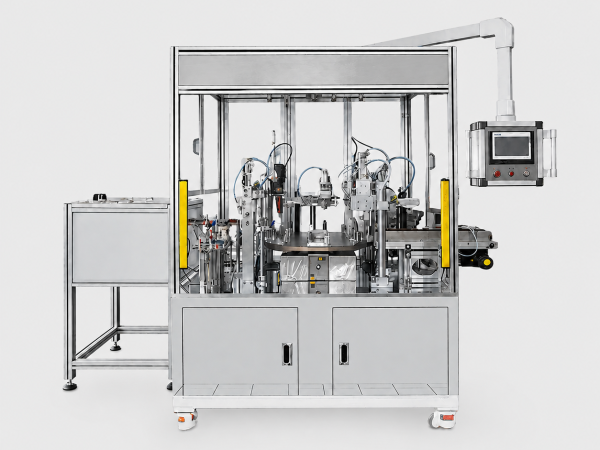 Maquina automatica para ensamblado de compontes