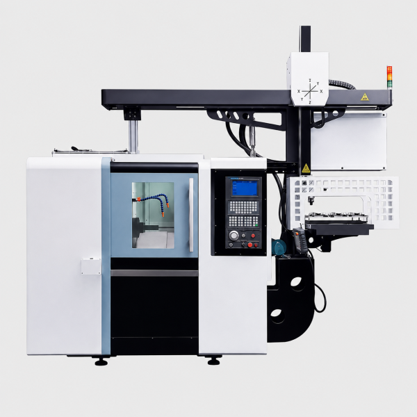Torno CNC con cargador Automático